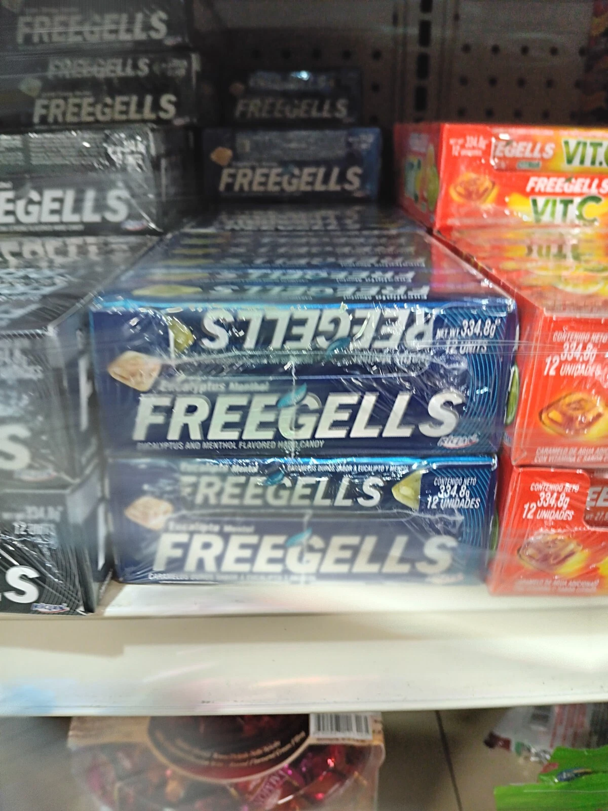 Freegels Gum 1 box 120g - 15 units