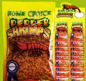 Home Choice JAMAICAN PEPPER SHRIMPS 12G PACK OF 10