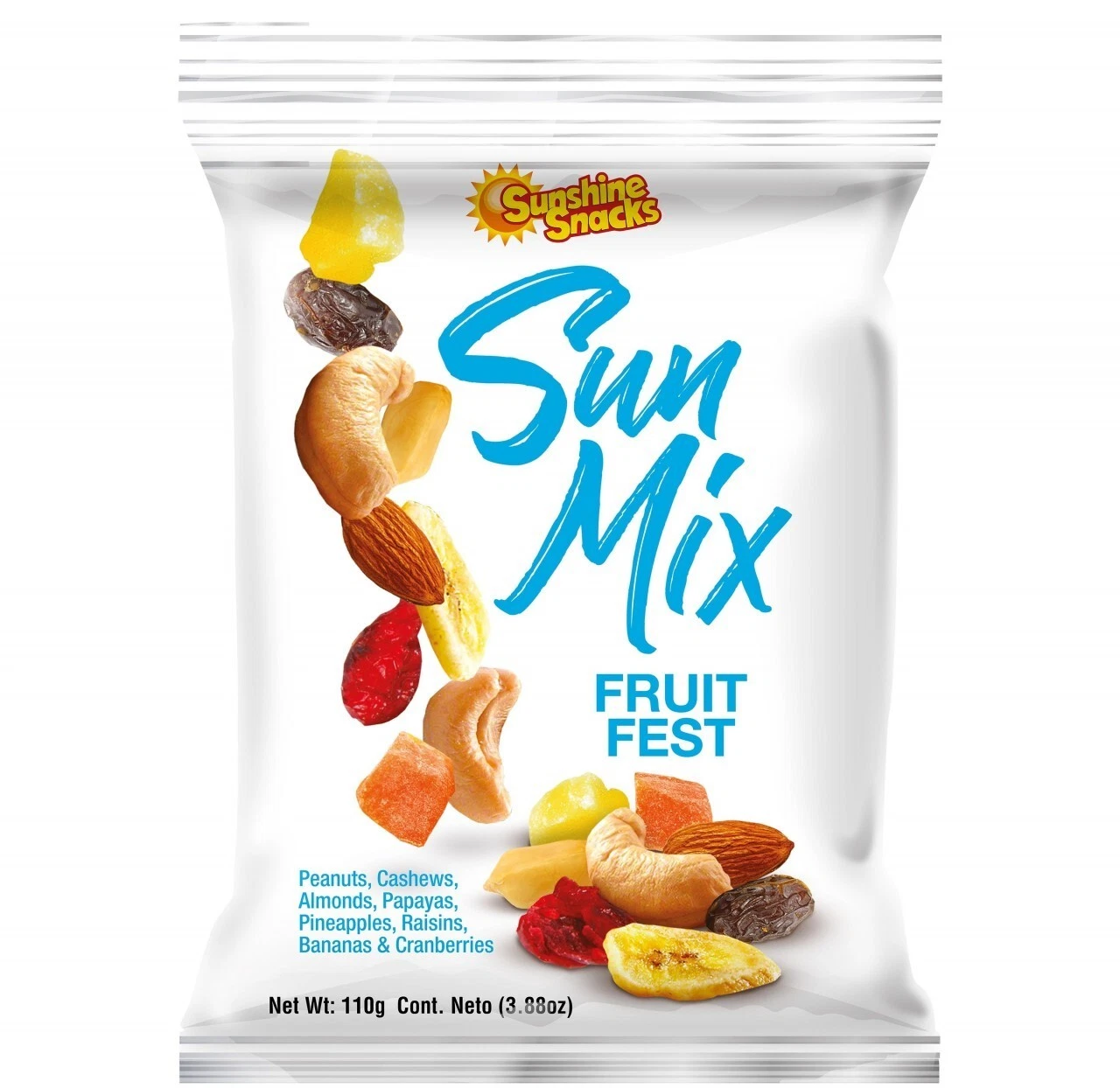 SUNSHINE SUNMIX FRUIT FEST 57g 12PCK